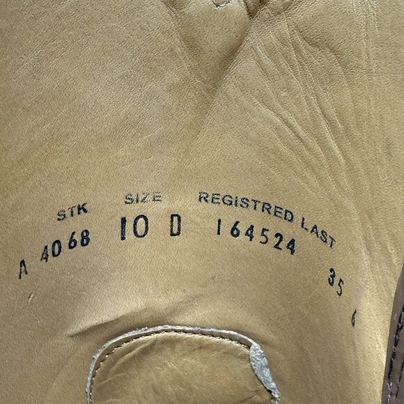 Corral A4068 Cowboy Roper Boots Mens 10 D Brown Cow Leather Mid Calf Western - Picture 12 of 15